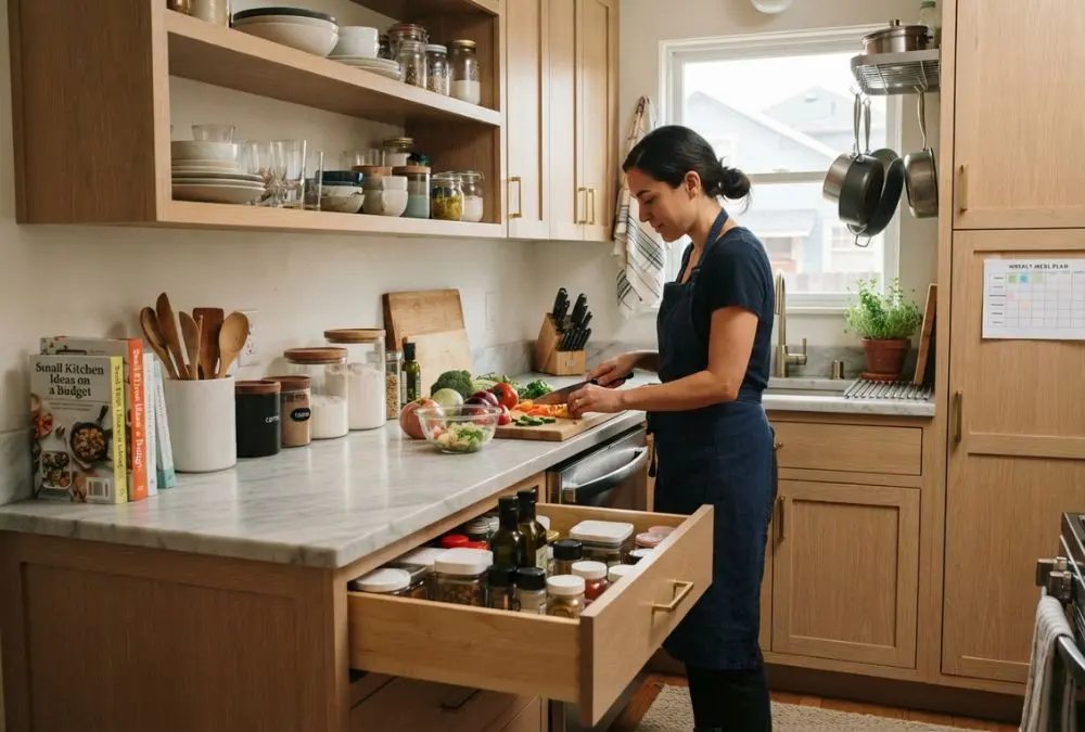 Small kitchen organization ideas for a system that survives a busy week