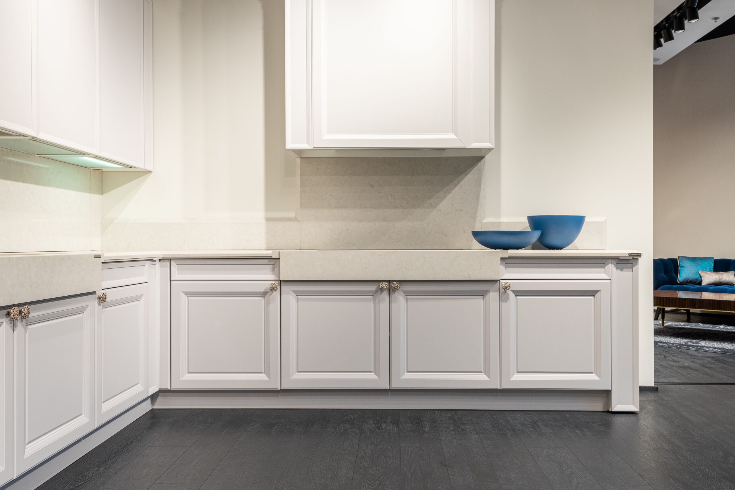 Maximize space in a small kitchen with corner cabinet storage that turns a blind spot into usable space